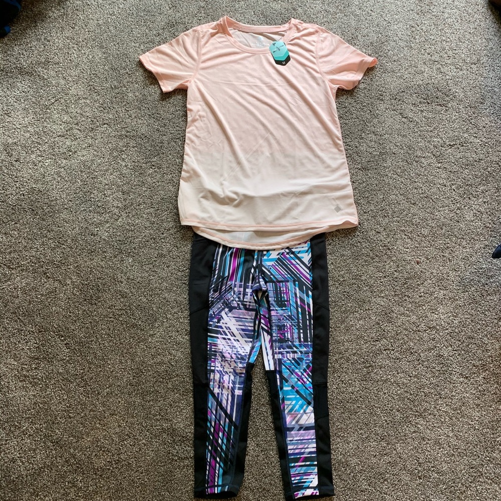 LuLaRoe Rose Athletic Outfit NWT